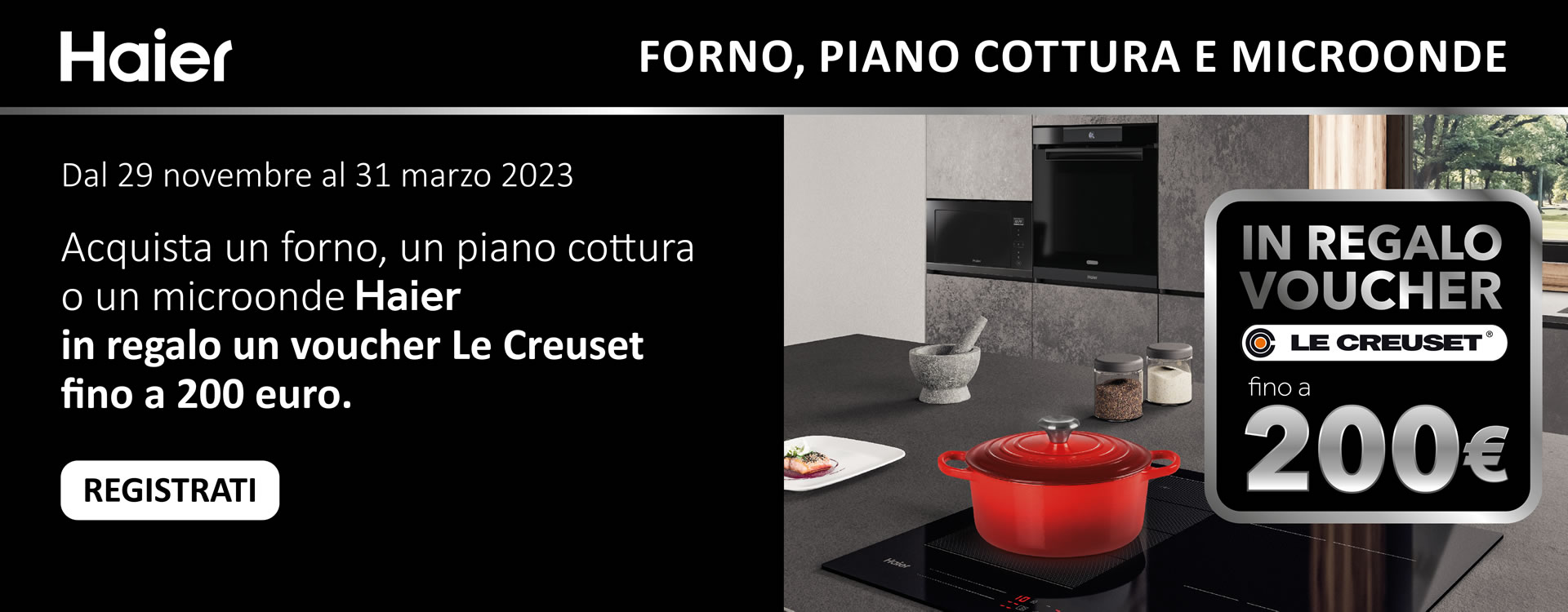 Haier regala il meglio della cucina